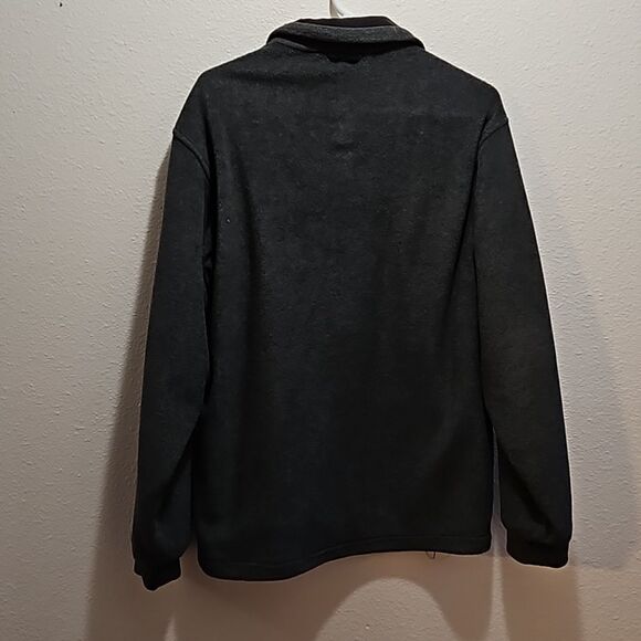 Columbia men's full zip front fleece. Medium dark grey - Picture 3 of 3